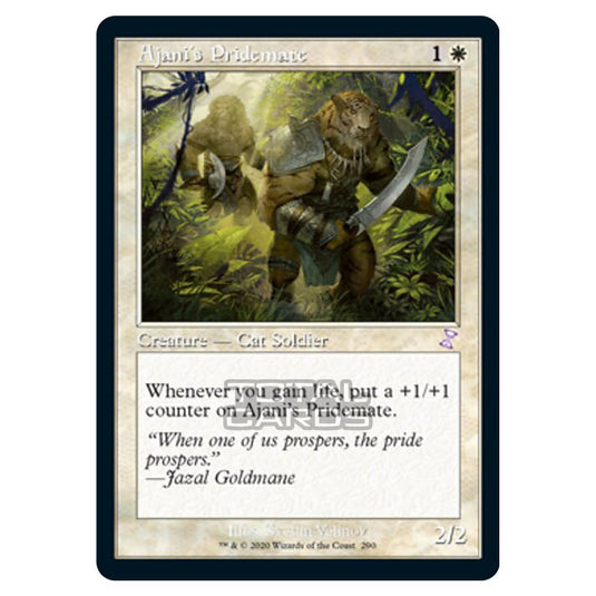 Magic The Gathering - Time Spiral Remastered - Ajani's Pridemate - 290/289