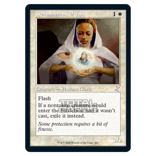 Magic The Gathering - Time Spiral Remastered - Containment Priest - 292/289