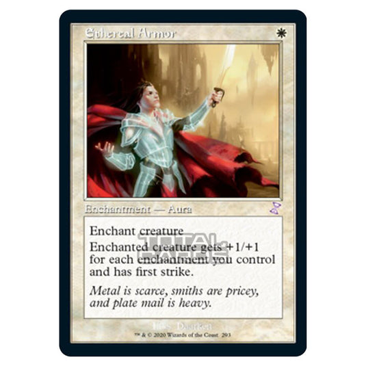 Magic The Gathering - Time Spiral Remastered - Ethereal Armor - 293/289