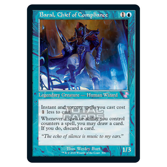 Magic The Gathering - Time Spiral Remastered - Baral, Chief of Compliance - 306/289