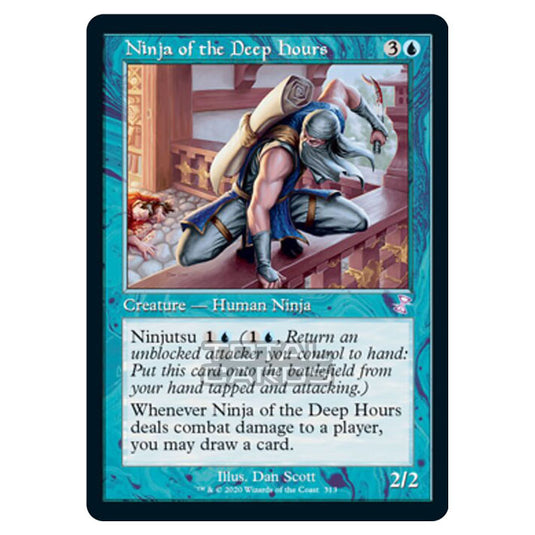 Magic The Gathering - Time Spiral Remastered - Ninja of the Deep Hours - 313/289