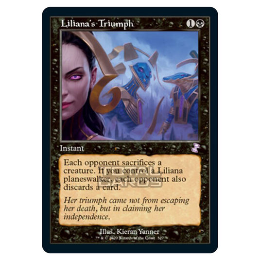 Magic The Gathering - Time Spiral Remastered - Liliana's Triumph - 327/289