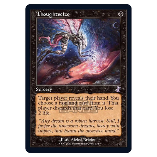 Magic The Gathering - Time Spiral Remastered - Thoughtseize - 334/289