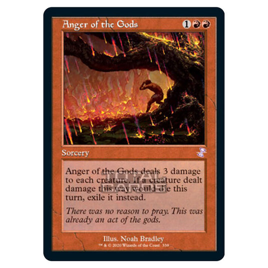 Magic The Gathering - Time Spiral Remastered - Anger of the Gods - 339/289