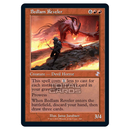 Magic The Gathering - Time Spiral Remastered - Bedlam Reveler - 340/289