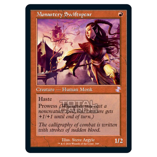 Magic The Gathering - Time Spiral Remastered - Monastery Swiftspear - 349/289