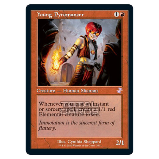 Magic The Gathering - Time Spiral Remastered - Young Pyromancer - 353/289