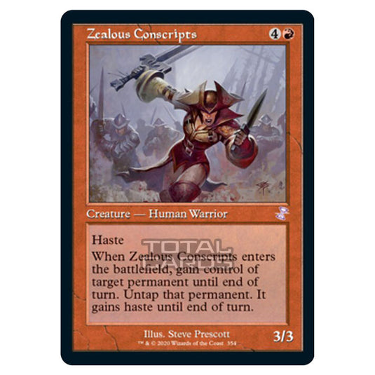 Magic The Gathering - Time Spiral Remastered - Zealous Conscripts - 354/289