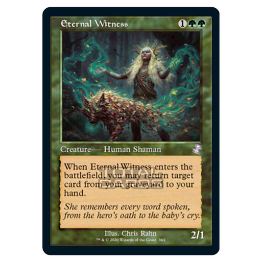 Magic The Gathering - Time Spiral Remastered - Eternal Witness - 361/289