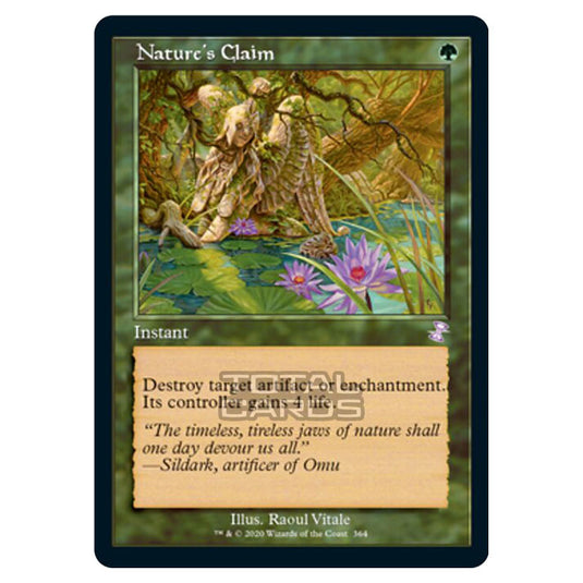 Magic The Gathering - Time Spiral Remastered - Nature's Claim - 364/289