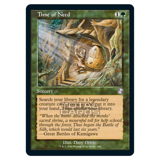 Magic The Gathering - Time Sprial Remastered - Time Of Need - 369/289