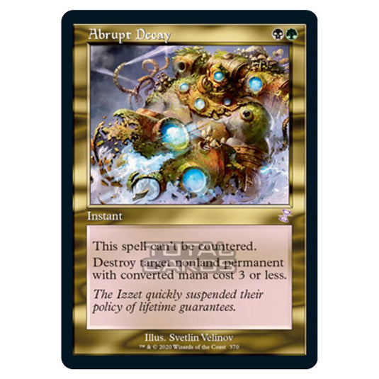 Magic The Gathering - Time Spiral Remastered - Abrupt Decay - 370/289