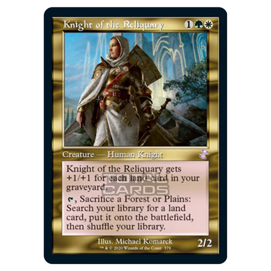 Magic The Gathering - Time Spiral Remastered - Knight of the Reliquary - 379/289