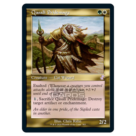 Magic The Gathering - Time Spiral Remastered - Qasali Pridemage - 383/289