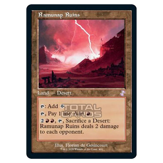 Magic The Gathering - Time Spiral Remastered - Ramunap Ruins - 409/289