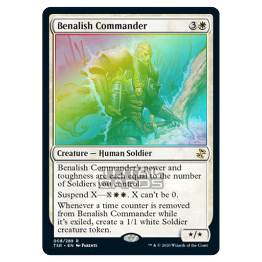 Magic The Gathering - Time Spiral Remastered - Benalish Commander - 8/289 (Foil)