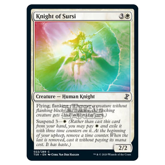 Magic The Gathering - Time Spiral Remastered - Knight of Sursi - 22/289 (Foil)