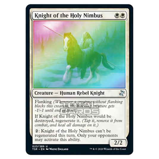 Magic The Gathering - Time Spiral Remastered - Knight of the Holy Nimbus - 23/289 (Foil)