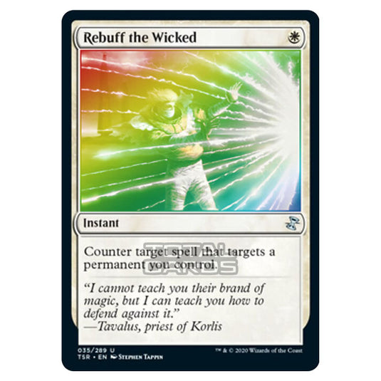 Magic The Gathering - Time Spiral Remastered - Rebuff the Wicked - 35/289 (Foil)