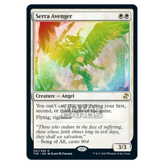 Magic The Gathering - Time Spiral Remastered - Serra Avenger - 41/289 (Foil)