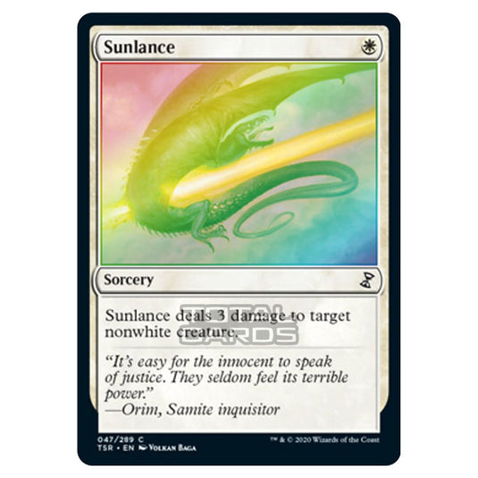 Magic The Gathering - Time Spiral Remastered - Sunlance - 47/289 (Foil)