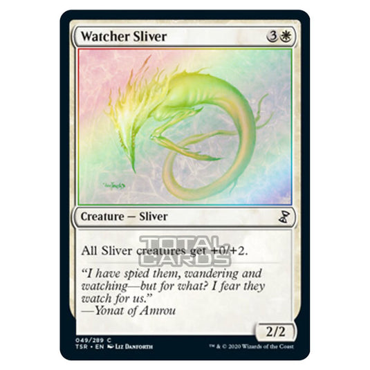 Magic The Gathering - Time Spiral Remastered - Watcher Sliver - 49/289 (Foil)