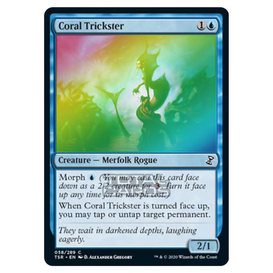 Magic The Gathering - Time Spiral Remastered - Coral Trickster - 58/289 (Foil)