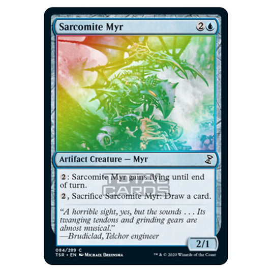 Magic The Gathering - Time Spiral Remastered - Sarcomite Myr - 84/289 (Foil)