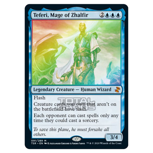 Magic The Gathering - Time Spiral Remastered - Teferi, Mage of Zhalfir - 91/289 (Foil)