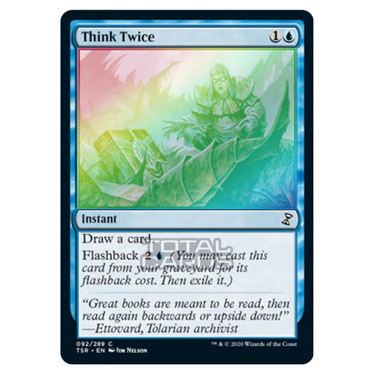 Magic The Gathering - Time Spiral Remastered - Think Twice - 92/289 (Foil)