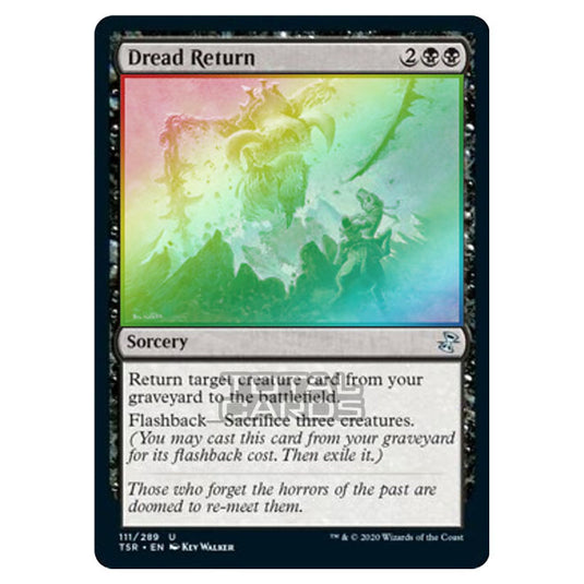 Magic The Gathering - Time Spiral Remastered - Dread Return - 111/289 (Foil)