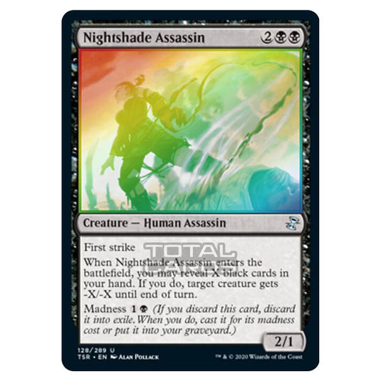 Magic The Gathering - Time Spiral Remastered - Nightshade Assassin - 128/289 (Foil)