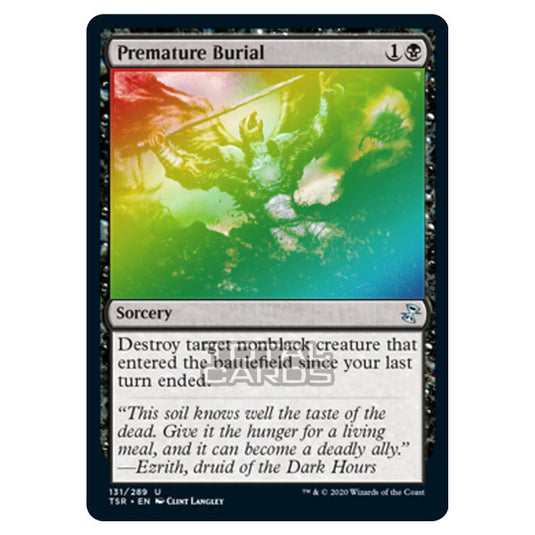 Magic The Gathering - Time Spiral Remastered - Premature Burial - 131/289 (Foil)