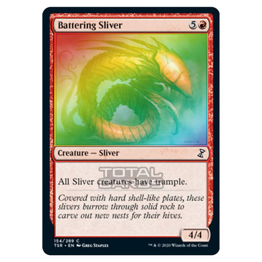 Magic The Gathering - Time Spiral Remastered - Battering Sliver - 154/289 (Foil)