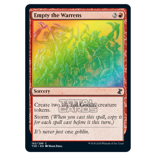 Magic The Gathering - Time Spiral Remastered - Empty the Warrens - 162/289 (Foil)