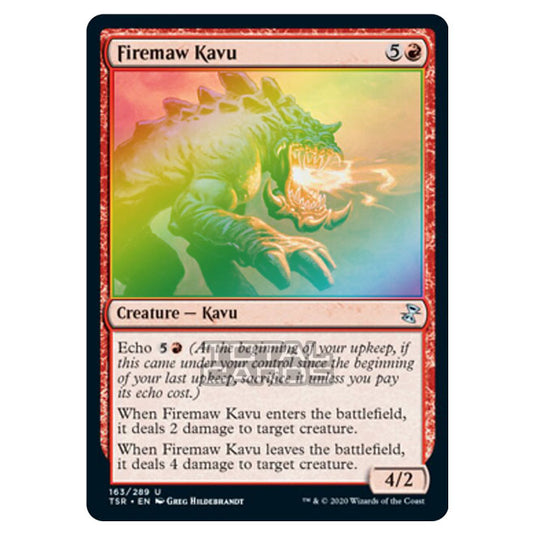 Magic The Gathering - Time Spiral Remastered - Firemaw Kavu - 163/289 (Foil)