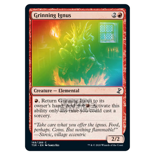 Magic The Gathering - Time Spiral Remastered - Grinning Ignus - 168/289 (Foil)