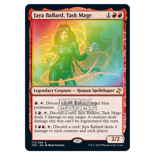 Magic The Gathering - Time Spiral Remastered - Jaya Ballard, Task Mage - 172/289 (Foil)