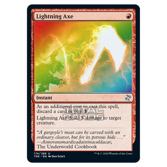 Magic The Gathering - Time Spiral Remastered - Lightning Axe - 174/289 (Foil)