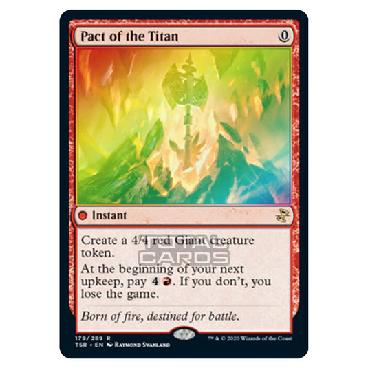 Magic The Gathering - Time Spiral Remastered - Pact of the Titan - 179/289 (Foil)