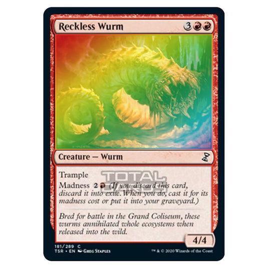 Magic The Gathering - Time Spiral Remastered - Reckless Wurm - 181/289 (Foil)