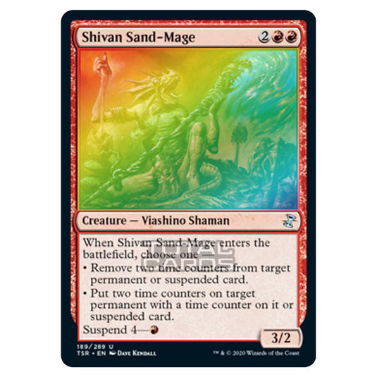 Magic The Gathering - Time Spiral Remastered - Shivan Sand-Mage - 189/289 (Foil)