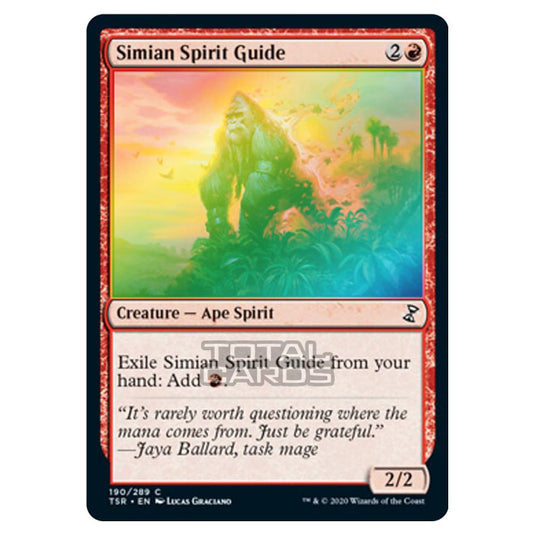 Magic The Gathering - Time Spiral Remastered - Simian Spirit Guide - 190/289 (Foil)