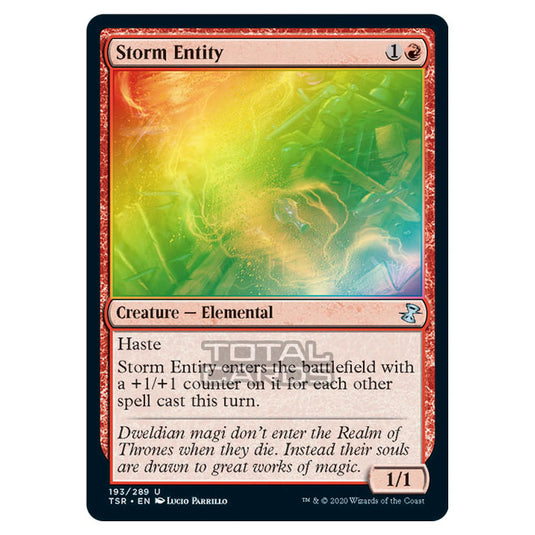 Magic The Gathering - Time Spiral Remastered - Storm Entity - 193/289 (Foil)