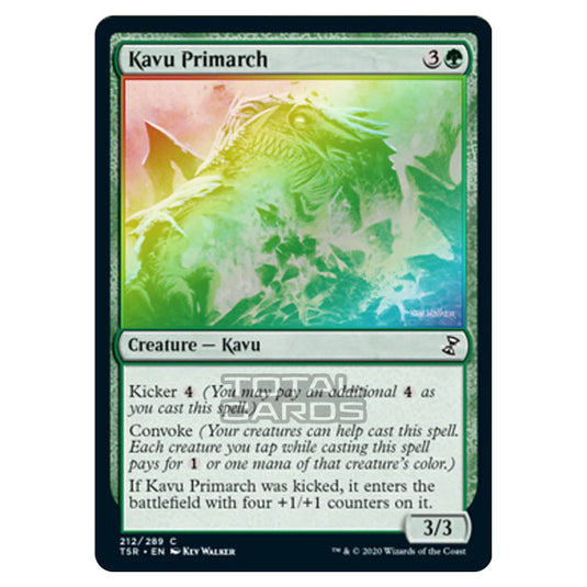 Magic The Gathering - Time Spiral Remastered - Kavu Primarch - 212/289 (Foil)