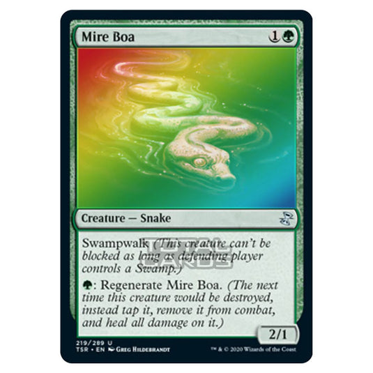 Magic The Gathering - Time Spiral Remastered - Mire Boa - 219/289 (Foil)