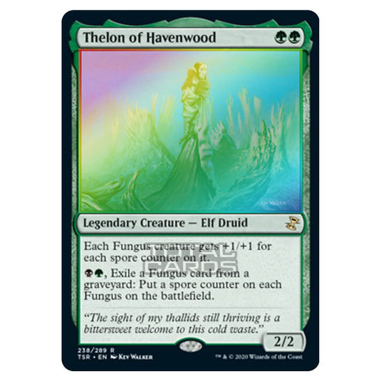 Magic The Gathering - Time Spiral Remastered - Thelon of Havenwood - 238/289 (Foil)