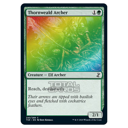 Magic The Gathering - Time Spiral Remastered - Thornweald Archer - 240/289 (Foil)