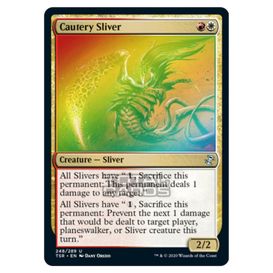 Magic The Gathering - Time Spiral Remastered - Cautery Sliver - 248/289 (Foil)