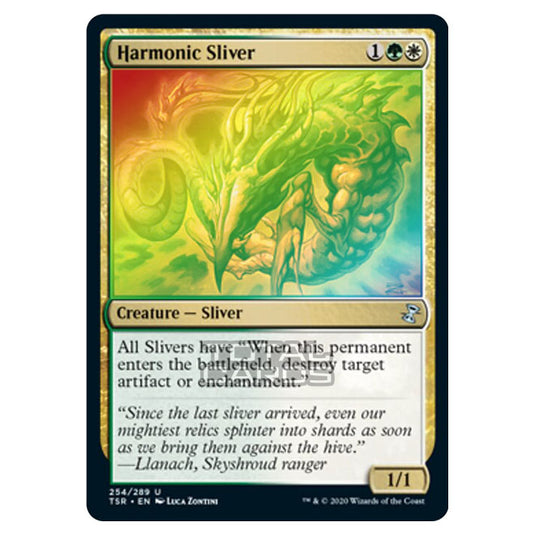 Magic The Gathering - Time Spiral Remastered - Harmonic Sliver - 254/289 (Foil)